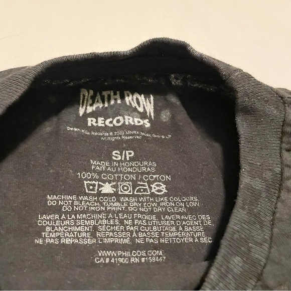 Death Row Records Graphic Tshirt Women’s Size Small Shirt - Picture 9 of 16